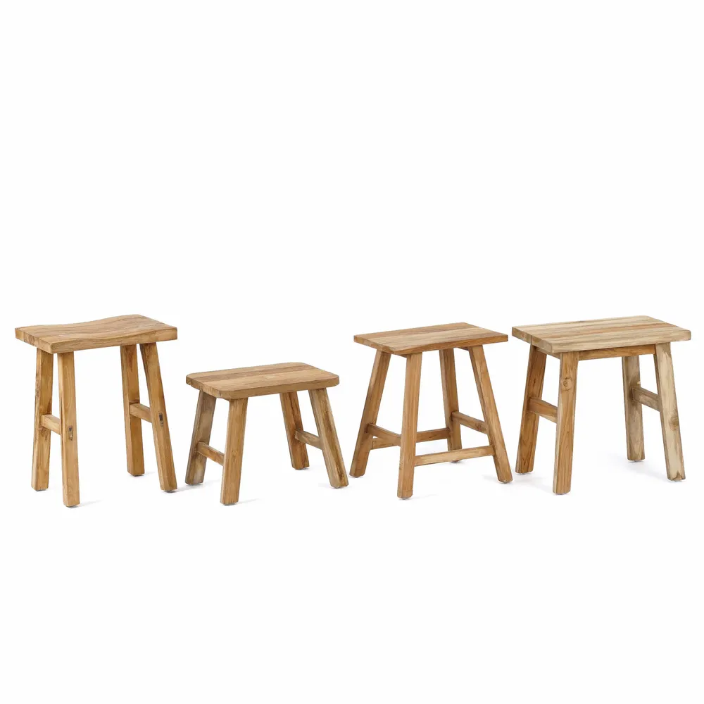 Tabourets - Le Tabouret Silla - Naturel - BAZAR BIZAR LIVING