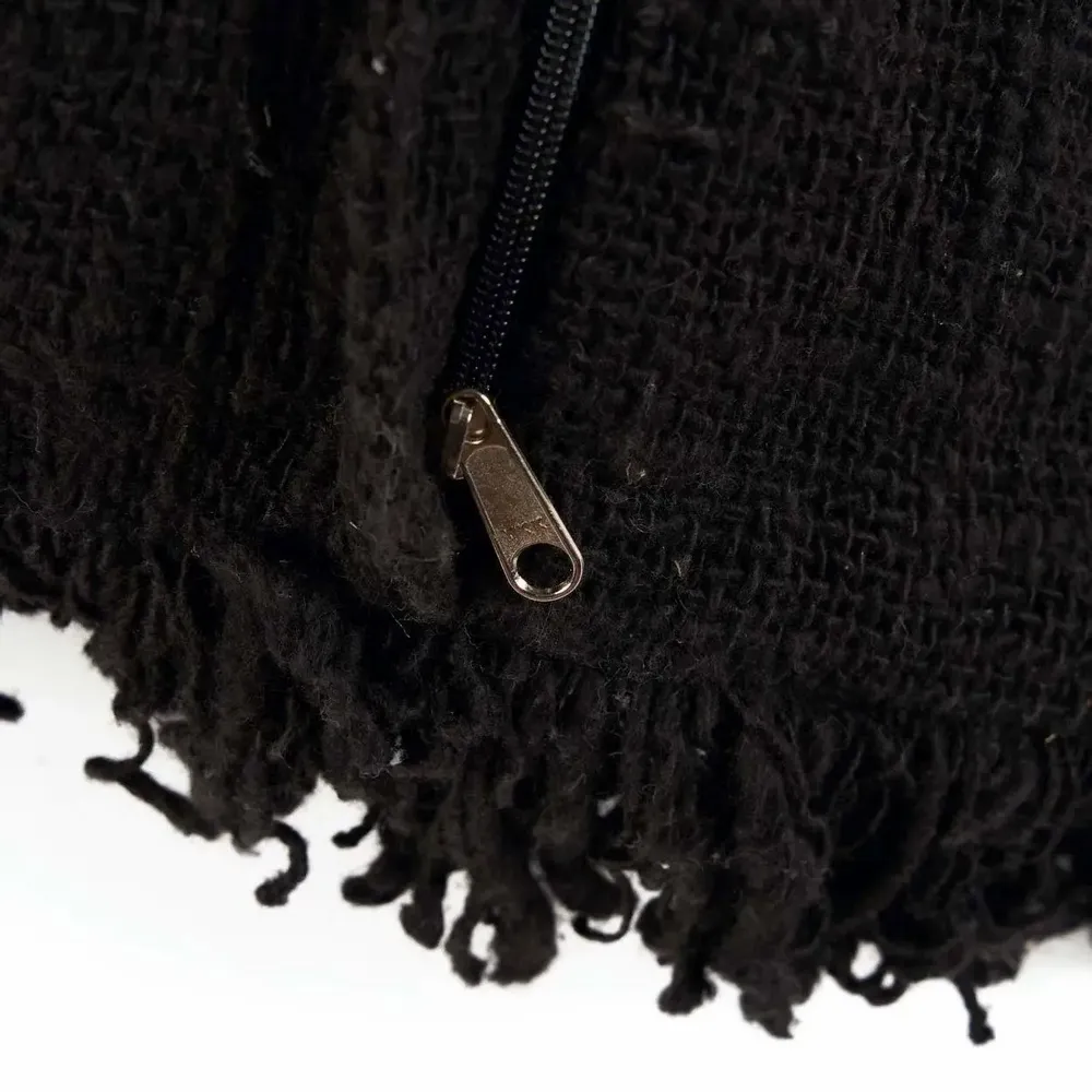 Coussins - Housse De Coussin Full Moon - Noir - BAZAR BIZAR LIVING