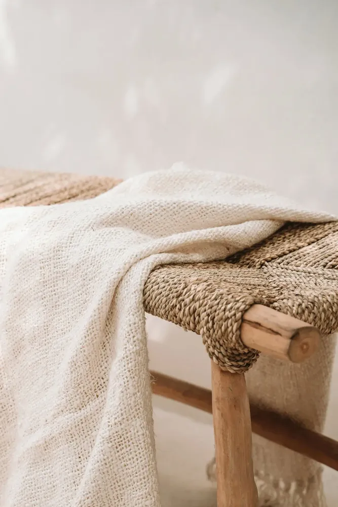 Bancs - Le Banc Porto Seagrass - Naturel - L - BAZAR BIZAR LIVING