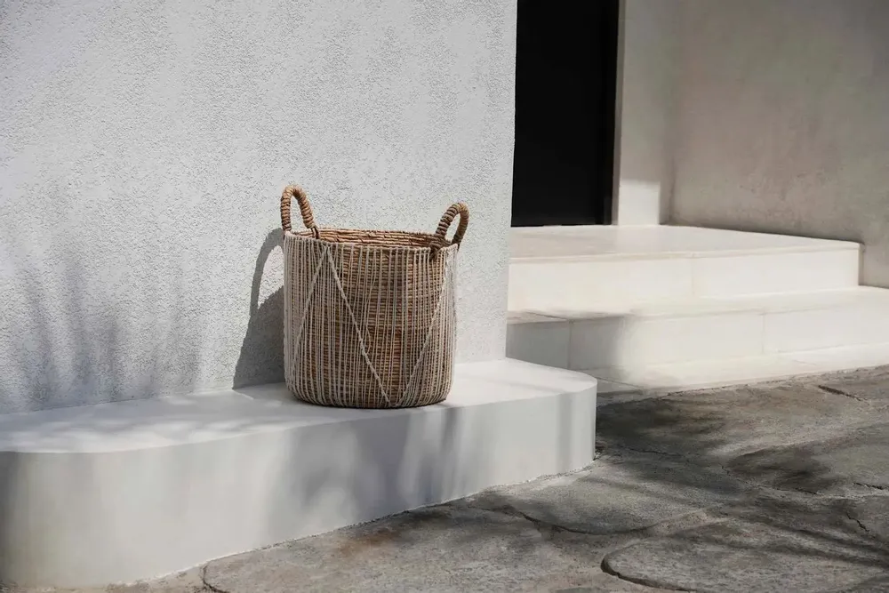 Corbeilles - Le Panier Straight Stitched Macrame - M - BAZAR BIZAR LIVING