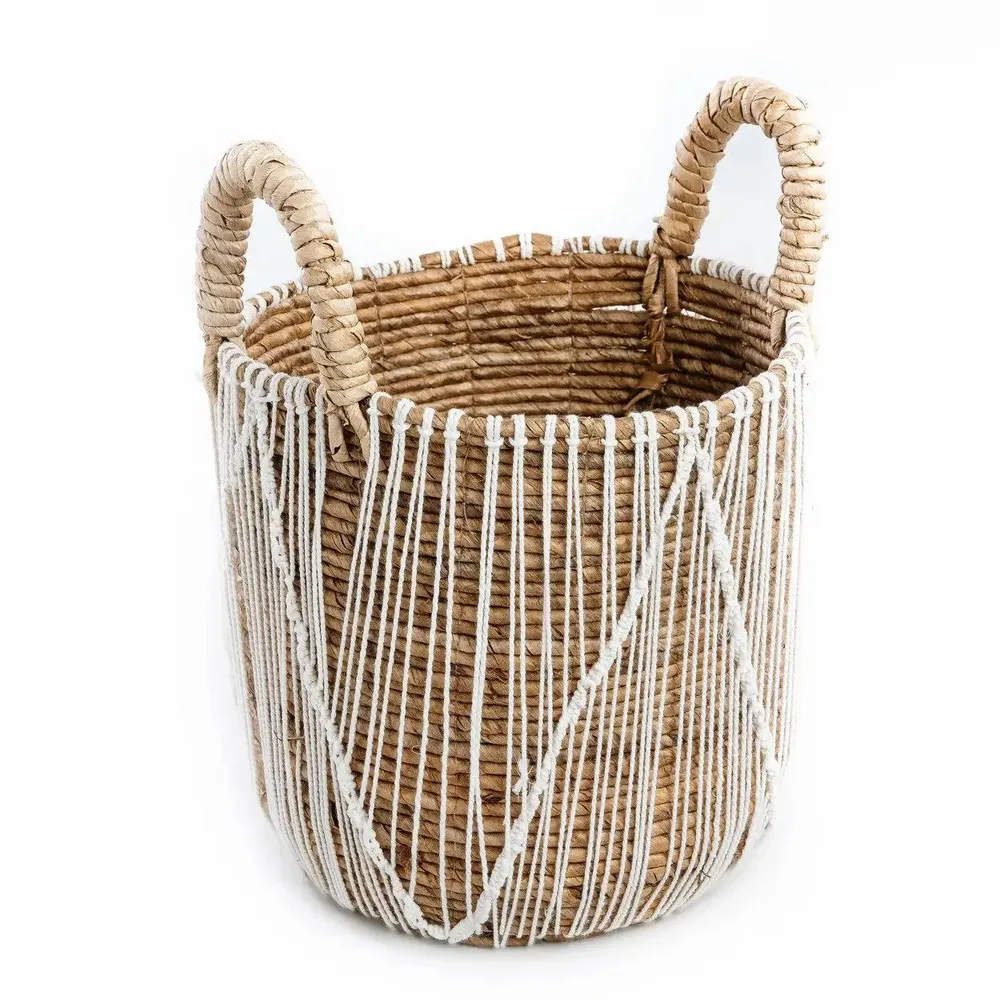 Corbeilles - Le Panier Straight Stitched Macrame - M - BAZAR BIZAR LIVING