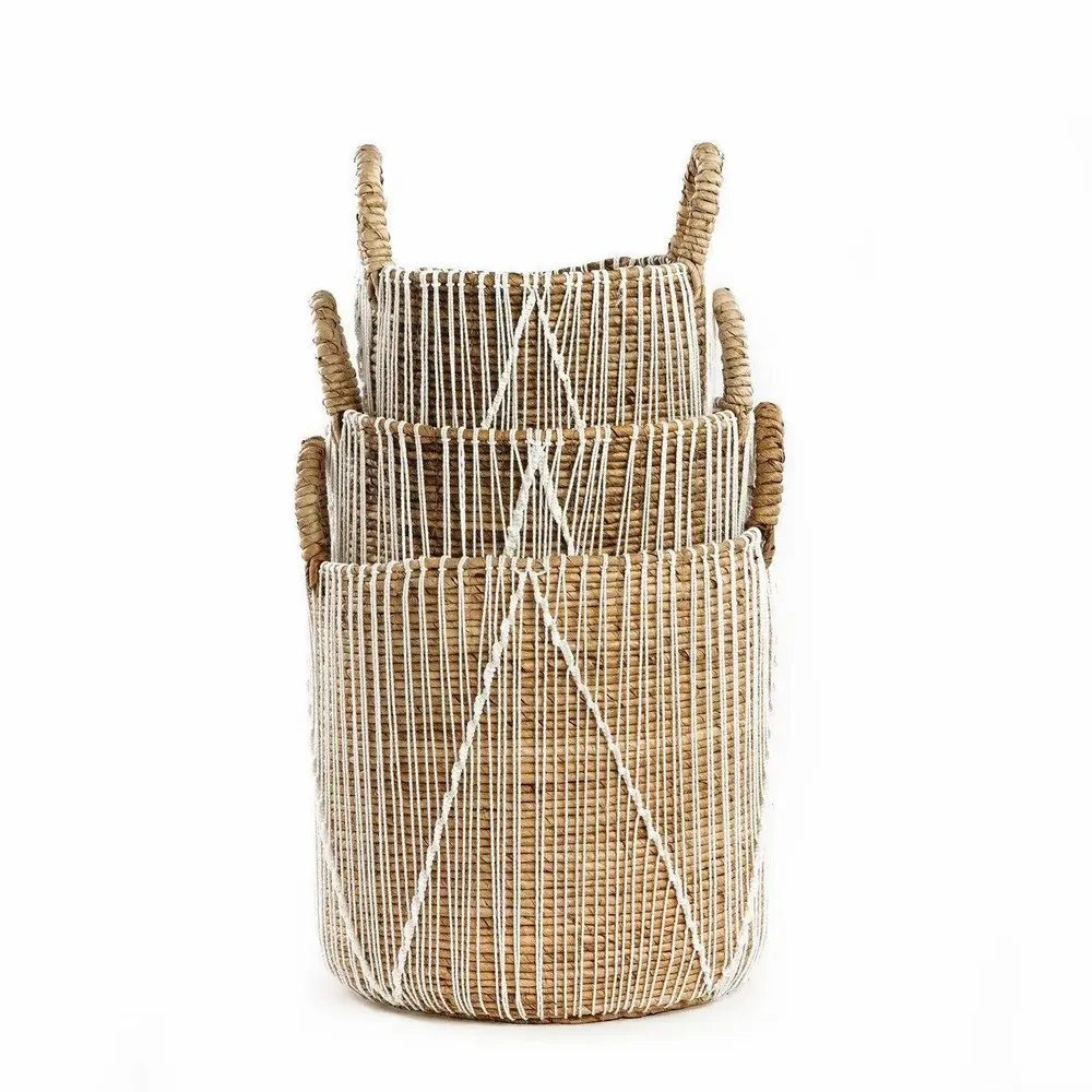 Corbeilles - Le Panier Straight Stitched Macrame - M - BAZAR BIZAR LIVING