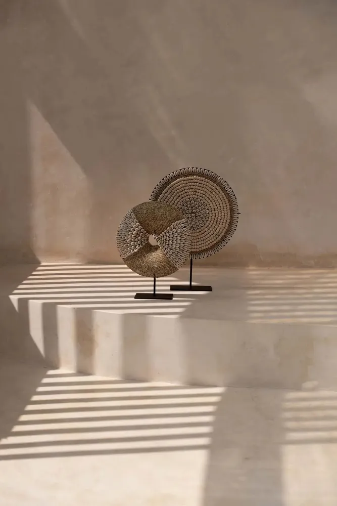 Sculptures, statuettes et miniatures - Les Doh Nuts sur Support - Blanc Naturel - BAZAR BIZAR LIVING