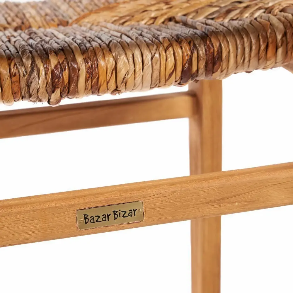 Tabourets - Le Tabouret de Bar Puquta - Naturel - Intérieur - BAZAR BIZAR LIVING
