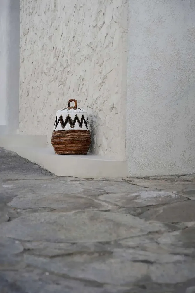 Coffrets et boîtes - Le Panier Little Bay Beach - Naturel Blanc - S - BAZAR BIZAR LIVING