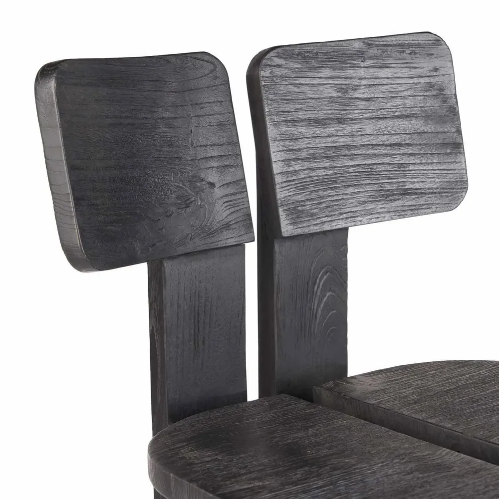 Tabourets - Le Sama Sama Tabouret de Bar - Noir - BAZAR BIZAR LIVING