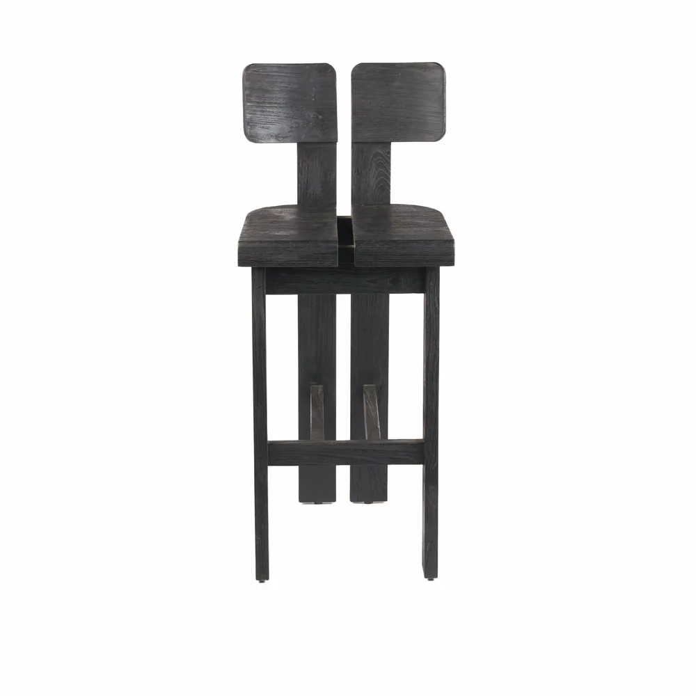 Tabourets - Le Sama Sama Tabouret de Bar - Noir - BAZAR BIZAR LIVING