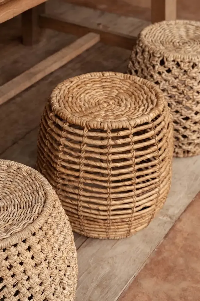 Stools - The Gustih Stool - Natural - BAZAR BIZAR LIVING