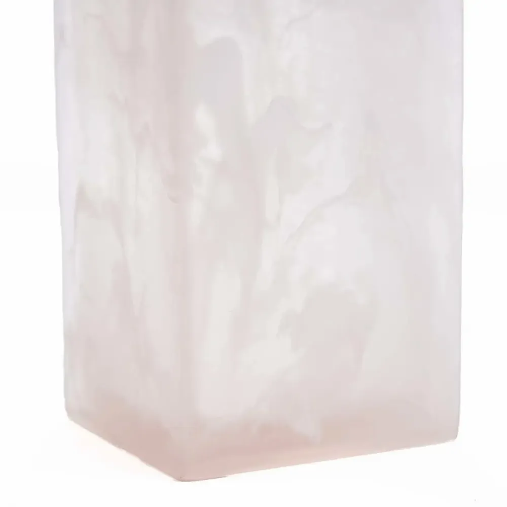 Soap dishes - The Resin Soap Dispenser - Pink White - BAZAR BIZAR LIVING