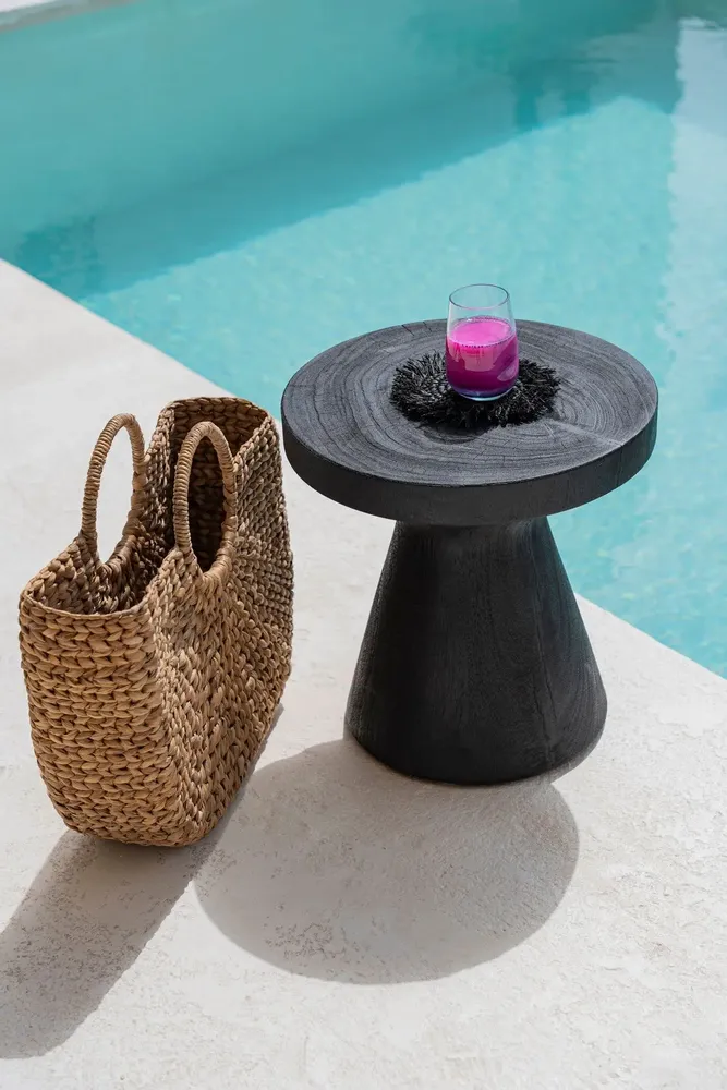 Autres tables  - La Table D'Appoint Gravity - Noir - BAZAR BIZAR LIVING