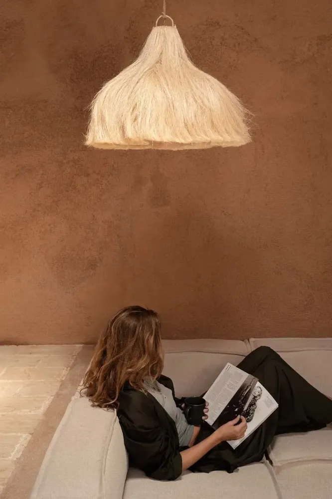 Abat-jours - La Suspension Rami - Naturel - M - BAZAR BIZAR LIVING