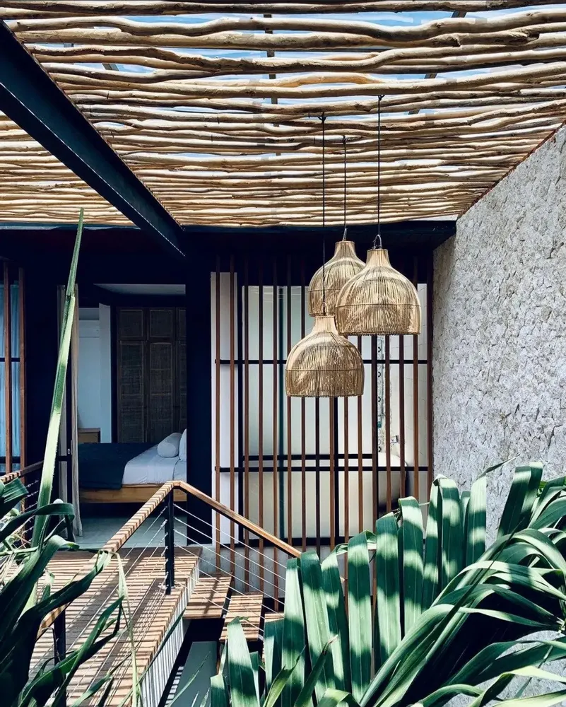 Abat-jours - Le Lobster Trap Suspension - Naturel - L - BAZAR BIZAR LIVING