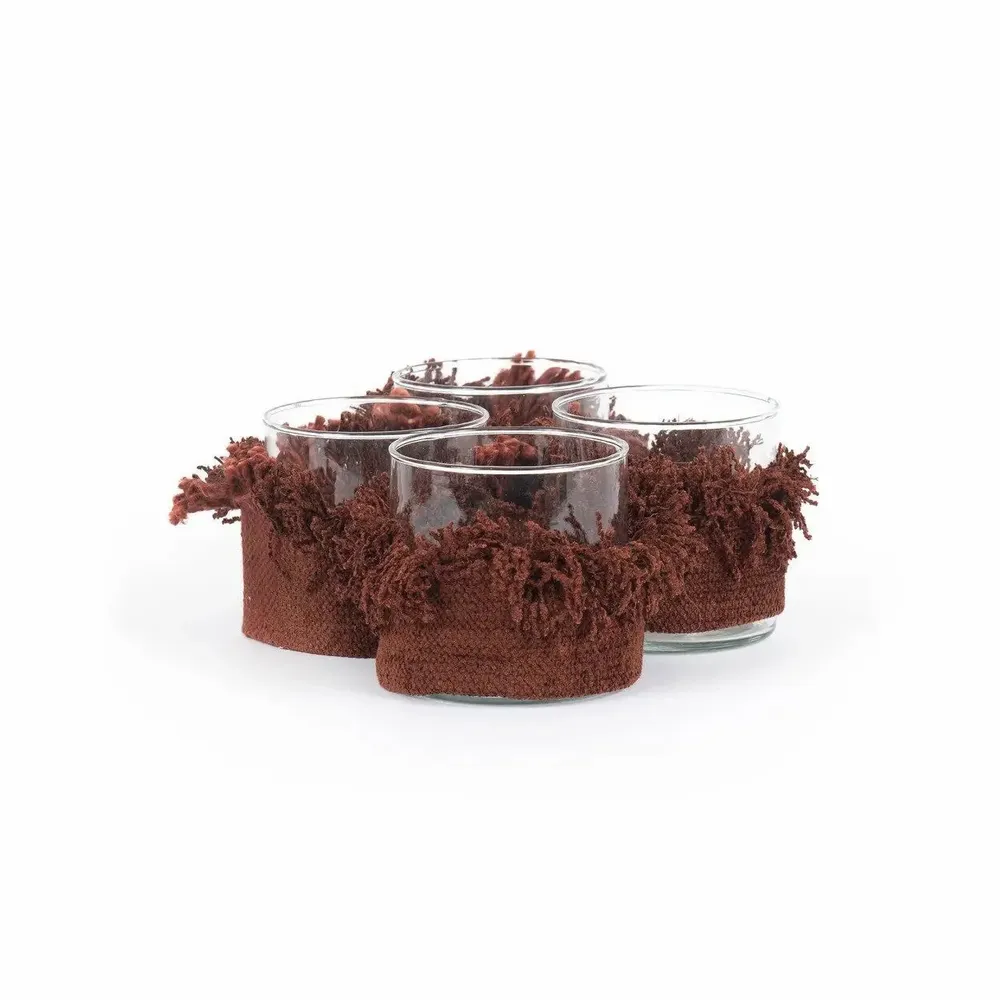 Bougeoirs et photophores  - Le Bougeoir Oh My Gee - Velours Bordeaux - S - BAZAR BIZAR LIVING