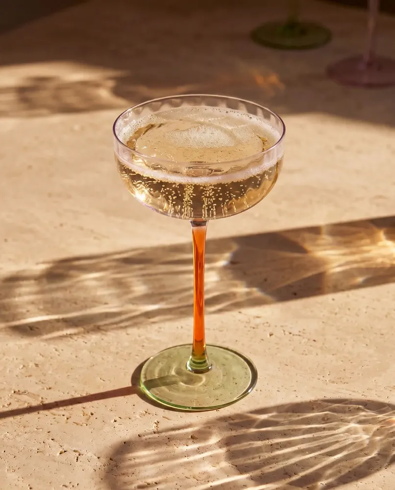 Glass - The Trio-Tone Coupe - BAZAR BIZAR LIVING