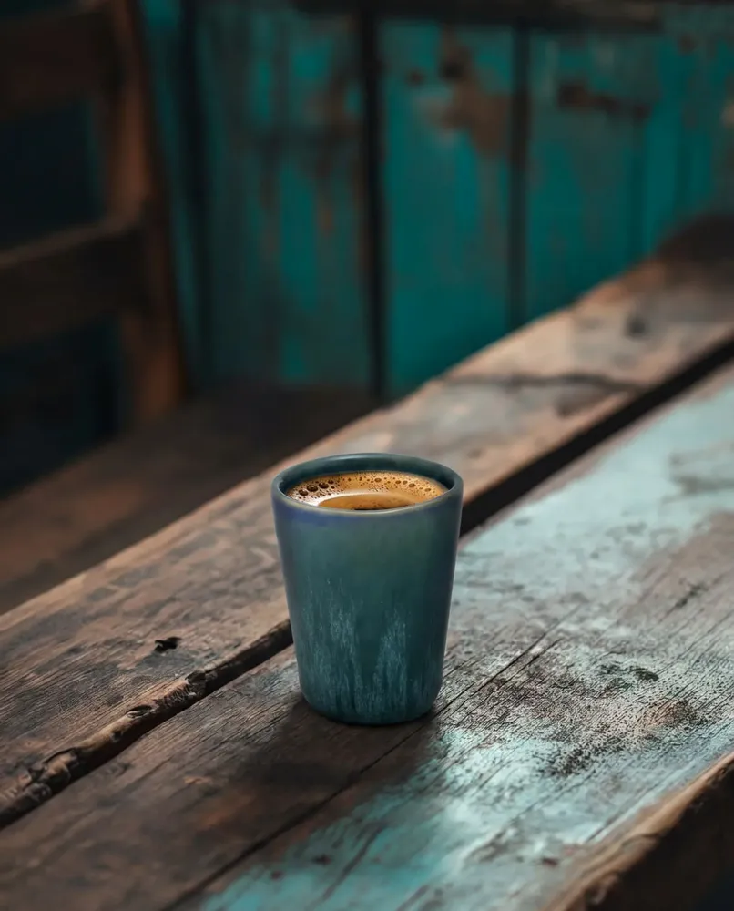 Mugs - The Aqua Espresso Cup - XS - BAZAR BIZAR LIVING
