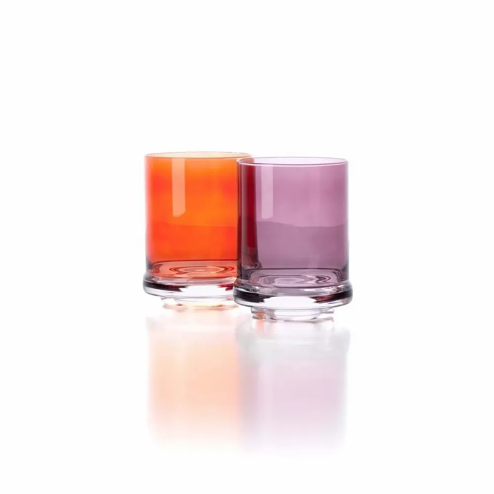 Glass - The DOF Tumbler - Purple - BAZAR BIZAR LIVING