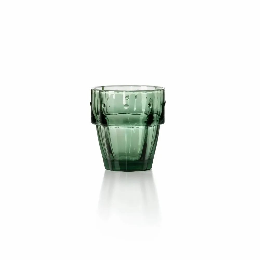 Glass - The Stack-a-Cactus Glasses - Green - Set of 4 - BAZAR BIZAR LIVING