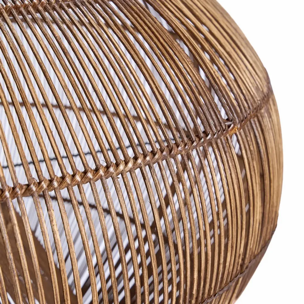 Abat-jours - La Desert Gourd Suspension - Noyer Foncé - L - BAZAR BIZAR LIVING