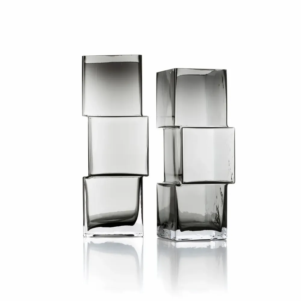 Vases - The Rummikub Vase - Dark Grey - M - BAZAR BIZAR LIVING