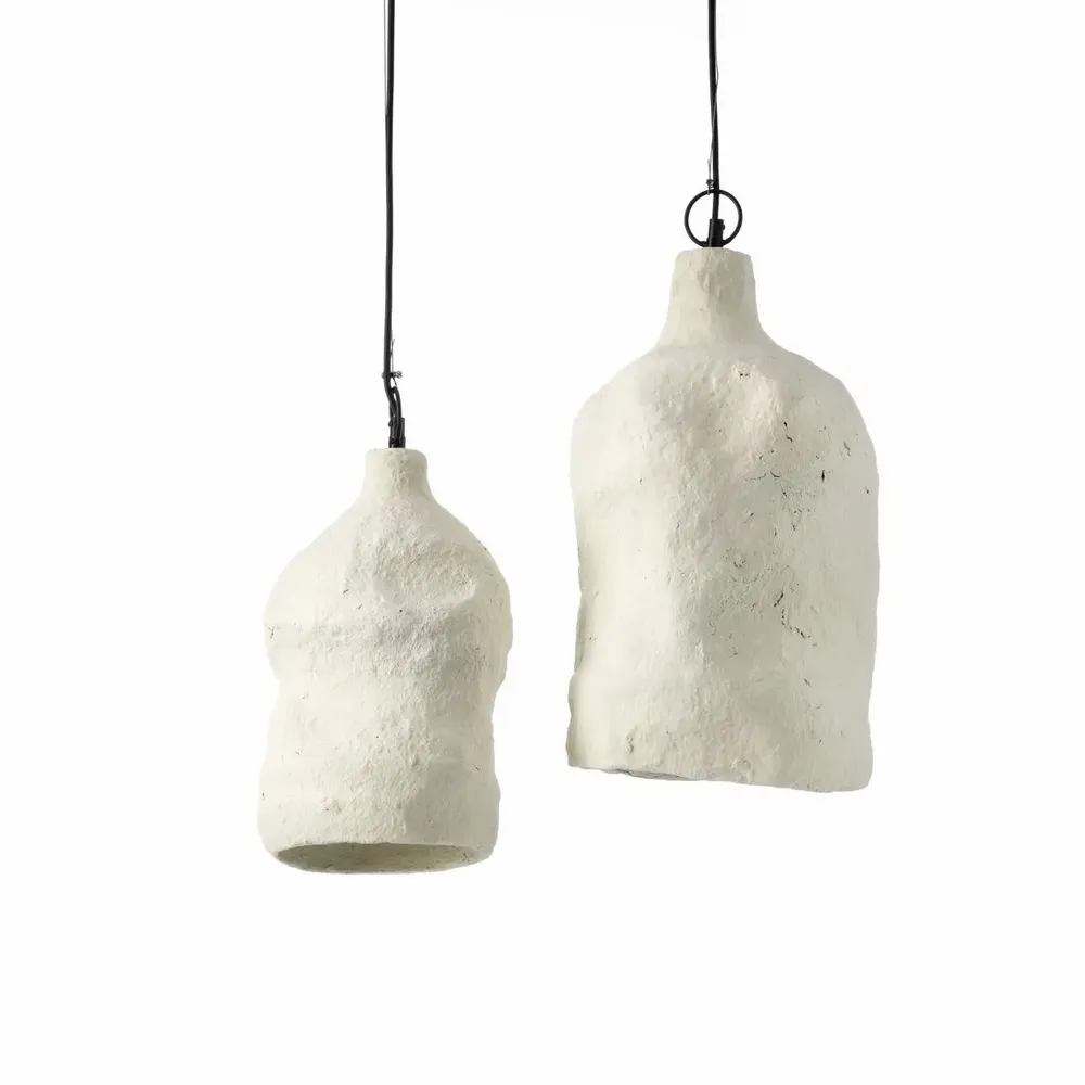 Plafonniers - La Suspension Moloko - Blanche - S - BAZAR BIZAR LIVING