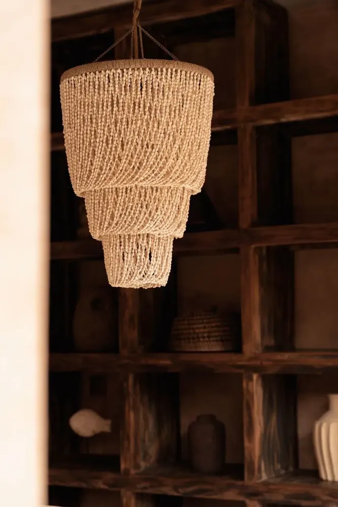 Abat-jours - Le Lustre Lagoon Shell - Naturel - M - BAZAR BIZAR LIVING