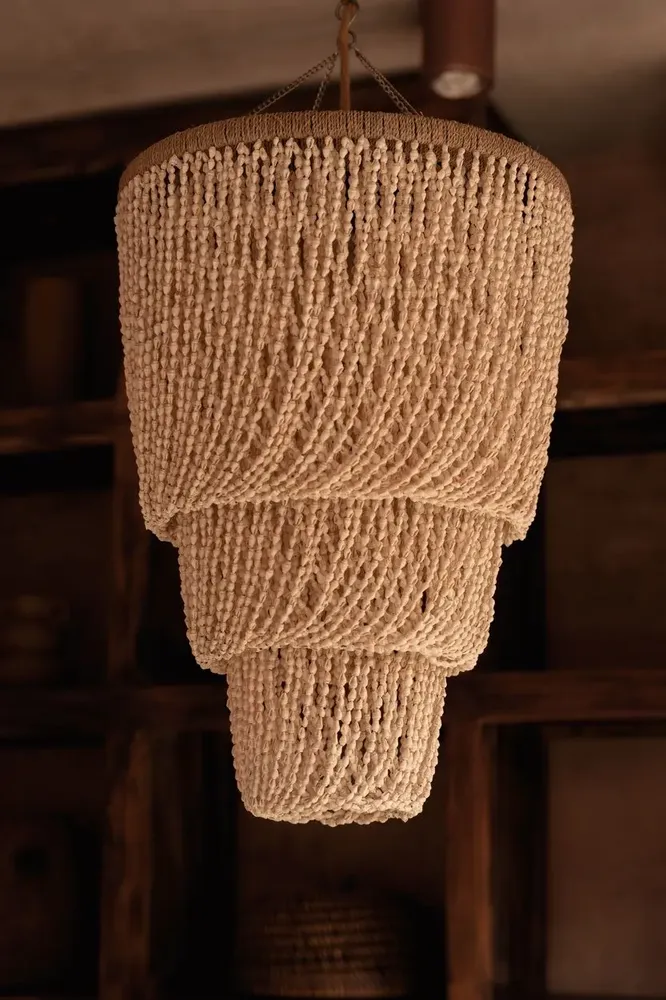 Abat-jours - Le Lustre Lagoon Shell - Naturel - M - BAZAR BIZAR LIVING