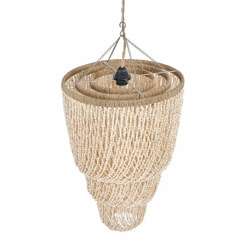 Abat-jours - Le Lustre Lagoon Shell - Naturel - M - BAZAR BIZAR LIVING