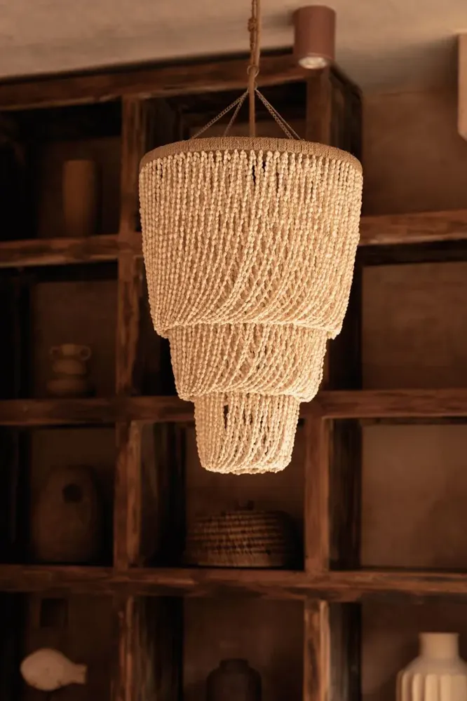 Abat-jours - Le Lustre Lagoon Shell - Naturel - M - BAZAR BIZAR LIVING