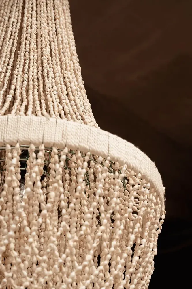 Abat-jours - Le Lustre Ocean Tower Shell - Naturel - L - BAZAR BIZAR LIVING
