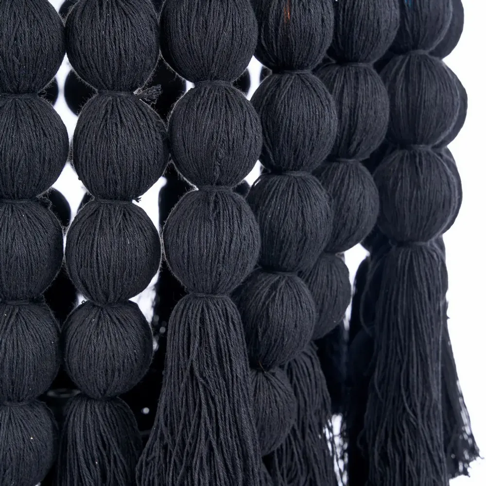 Blinds - The Nomad Cotton Chandelier - Black - XL - BAZAR BIZAR LIVING