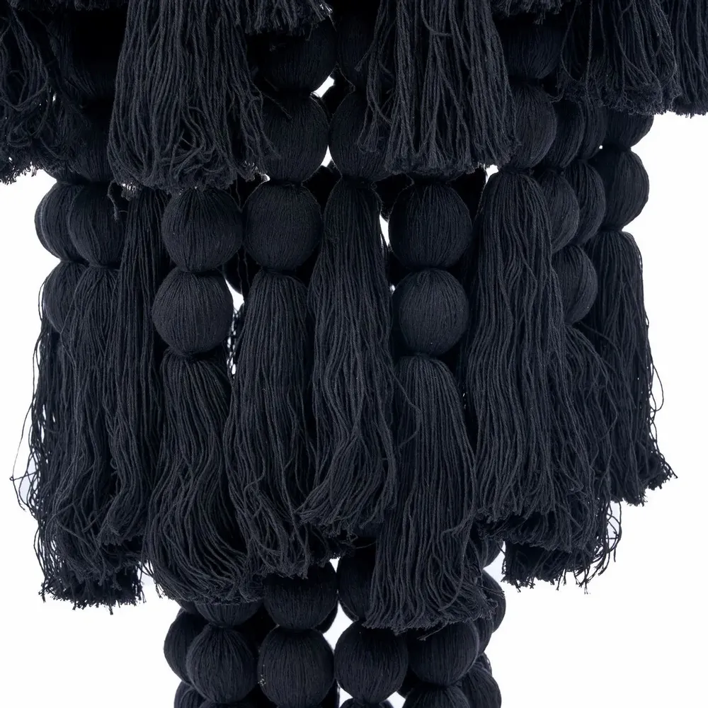 Blinds - The Nomad Cotton Chandelier - Black - XL - BAZAR BIZAR LIVING
