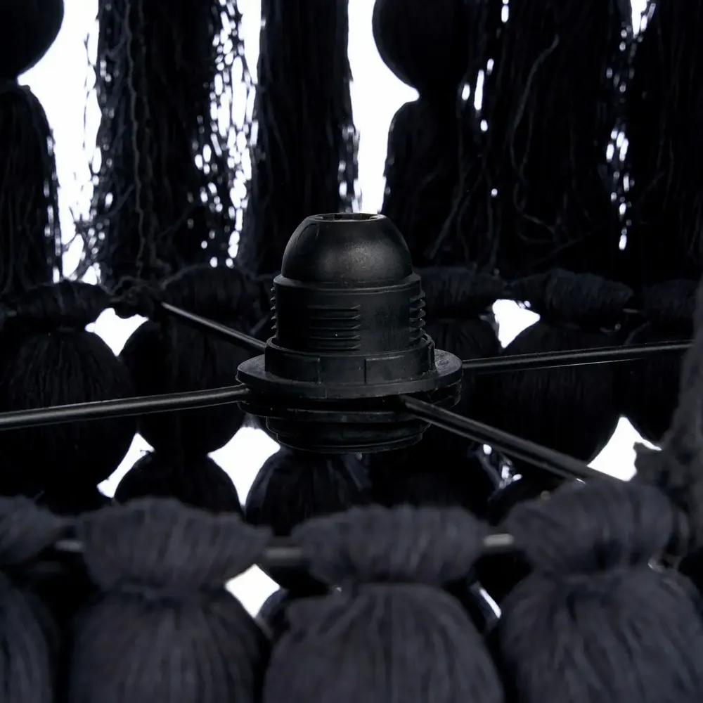 Blinds - The Nomad Cotton Chandelier - Black - XL - BAZAR BIZAR LIVING