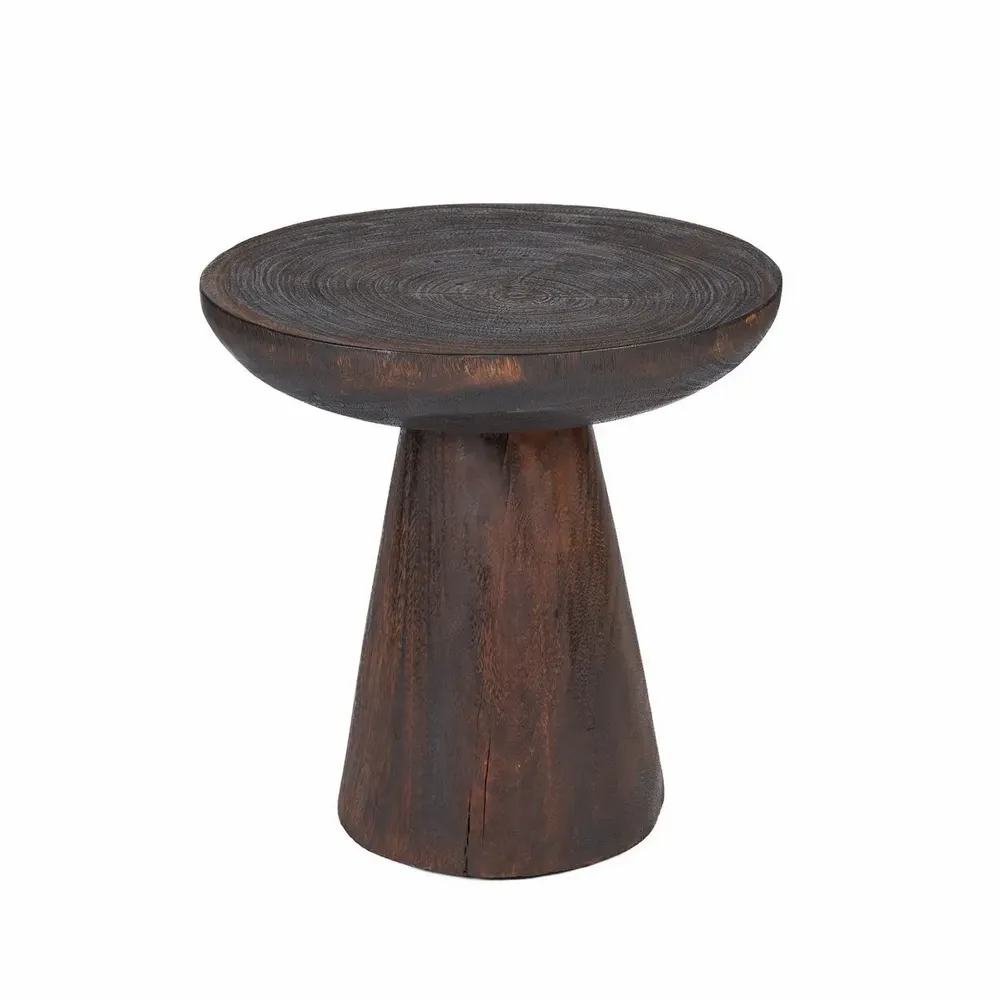 Autres tables  - La Table d’Appoint Cone Alone - Noyer Foncé - BAZAR BIZAR LIVING