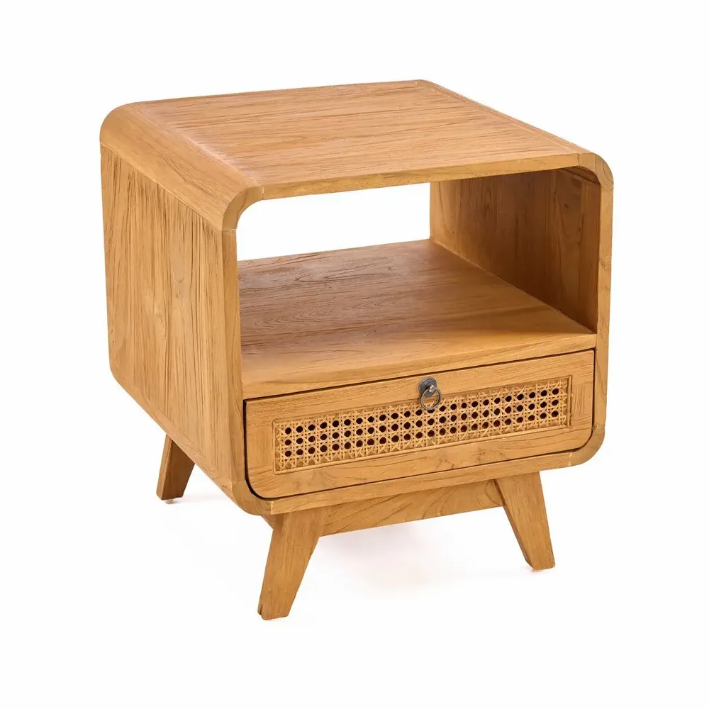 Tables de nuit - La Table de Chevet Breeze - Naturel - BAZAR BIZAR LIVING