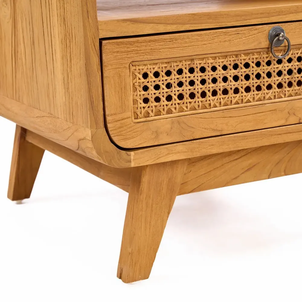 Tables de nuit - La Table de Chevet Breeze - Naturel - BAZAR BIZAR LIVING