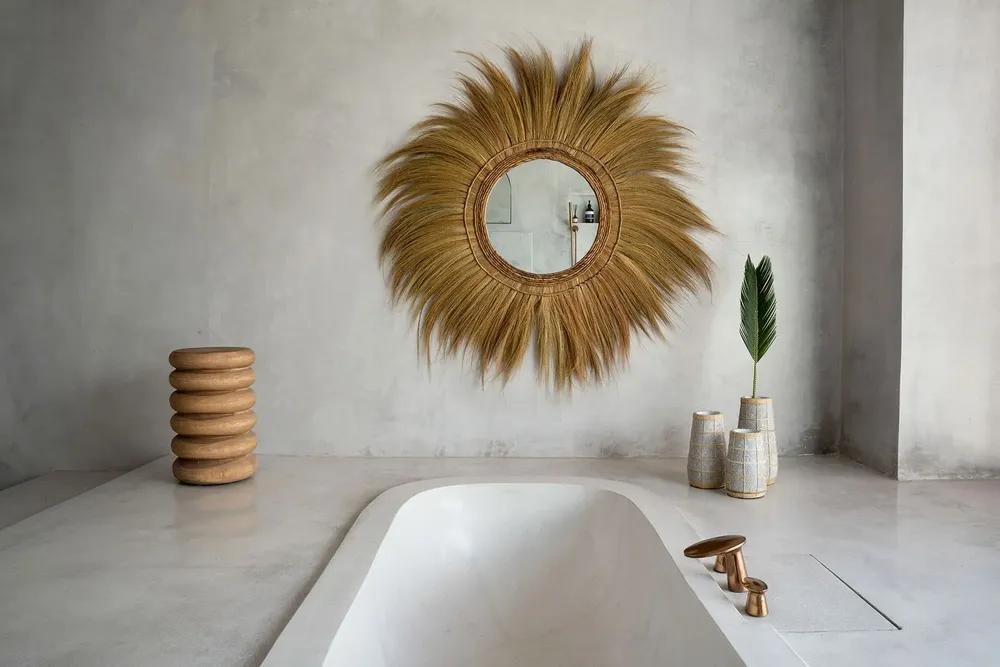Miroirs - Le Miroir Mufasa - Naturel - XL - BAZAR BIZAR LIVING