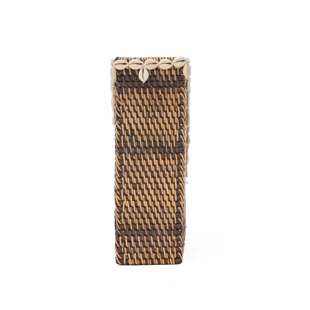 Organizer - The Shell Edge Organizer - Natural Brown - BAZAR BIZAR LIVING