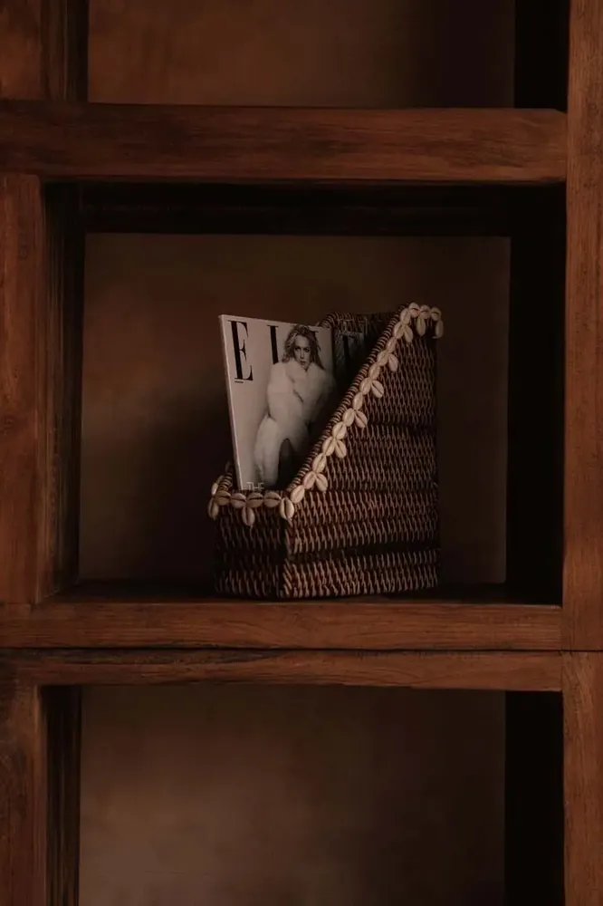 Organizer - The Shell Edge Organizer - Natural Brown - BAZAR BIZAR LIVING