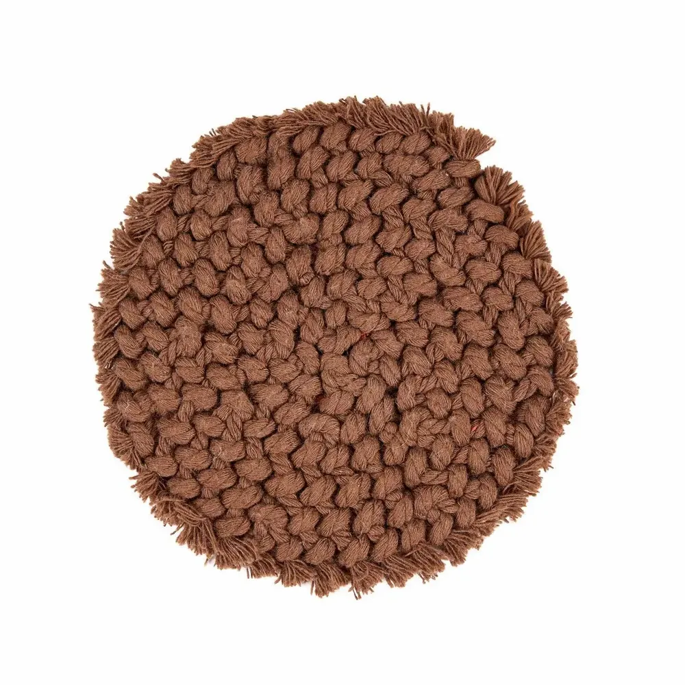 Placemats - The Cotton Coaster - Dark Walnut - BAZAR BIZAR LIVING