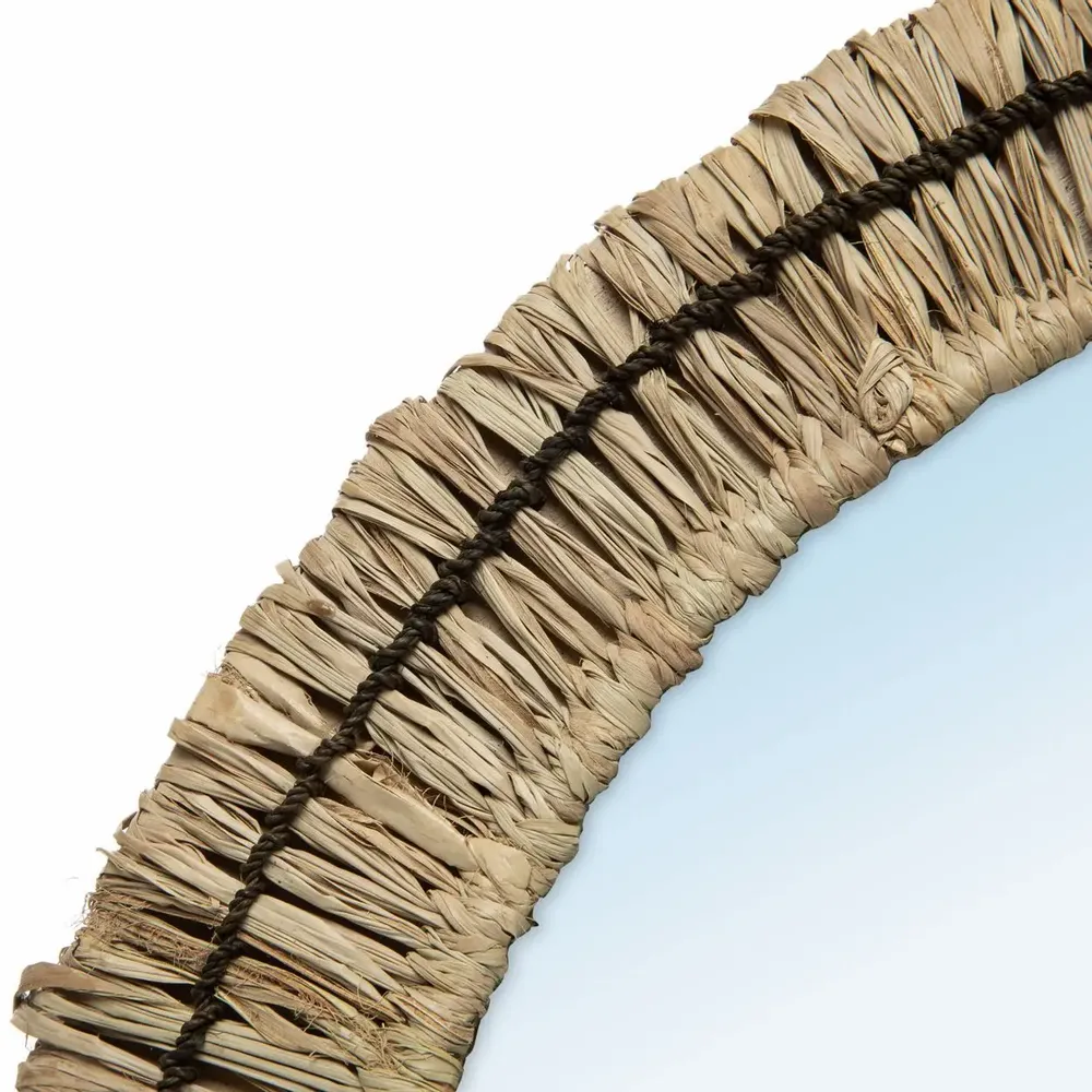 Miroirs - Le Gajih Mirror - Natural Black - L_40 - BAZAR BIZAR LIVING