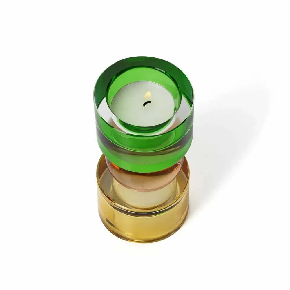 Bougeoirs et photophores  - Le Bougeoir Solar Jewel - Bas - BAZAR BIZAR LIVING
