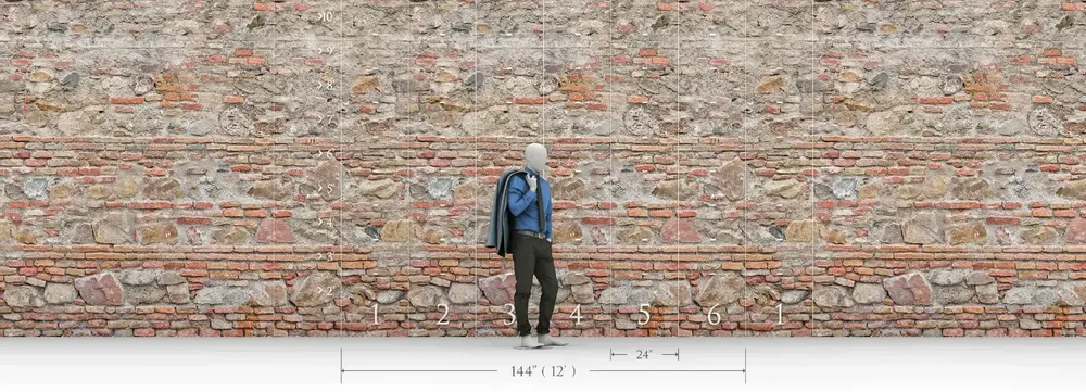 Wallpaper - Wallpaper - ROMA - LES PAPIERS PEINTS ILLUSION™ PAR HUGO DIEGO