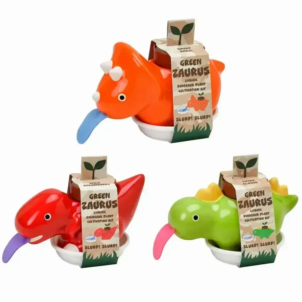 Children's decorative items - Green Zaurus - NOTED