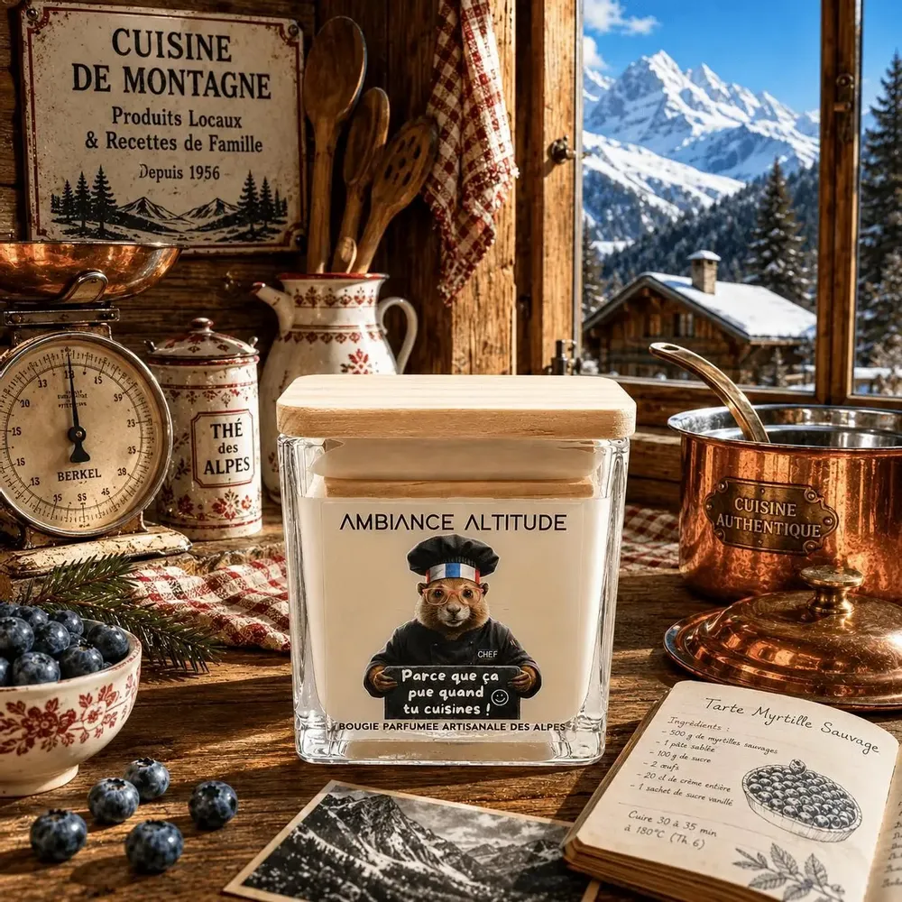 Decorative objects - Natural scented candle BECAUSE IT STINKS WHEN YOU COOK! - AMBIANCE ALTITUDE