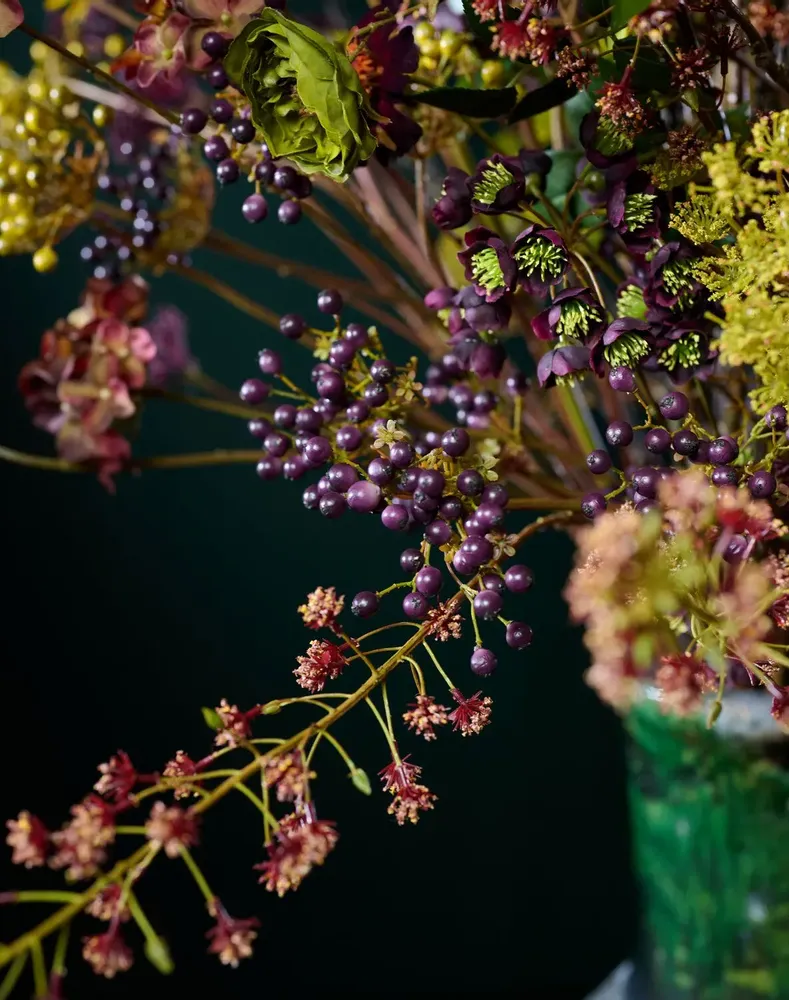 Décorations florales - Bouquet de fleurs d'automne robuste - SILK-KA BV