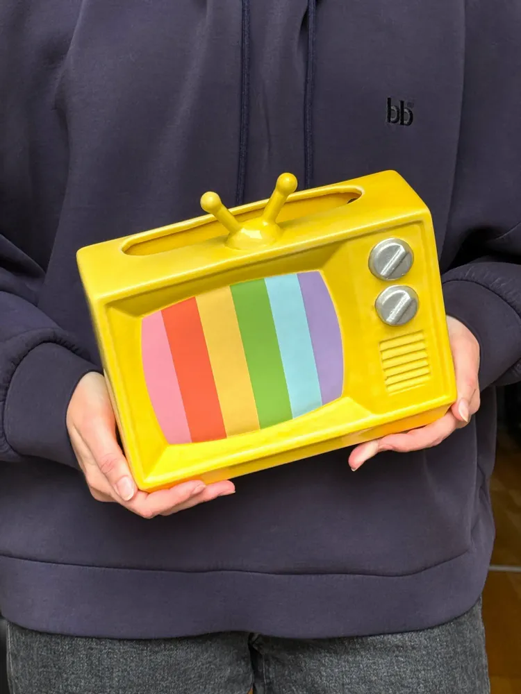 Vases - Pastel TV Vase - UPSIDE STORIES