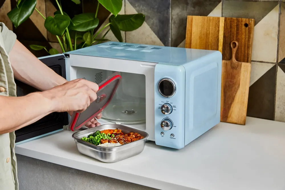 Food storage - BLACK+BLUM Lunch Box|Microwave Safe Stainless Steel |Square 1.1L |1.4L - BLACK+BLUM EUROPE