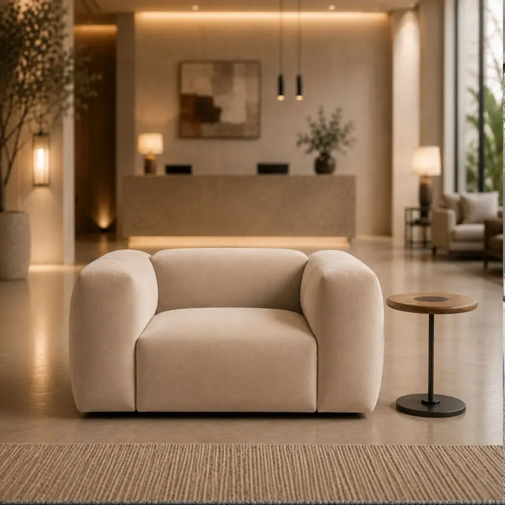 Sofas for hospitalities & contracts - Marlon Contemporain | Armchair and Sofa - CREARTE COLLECTIONS