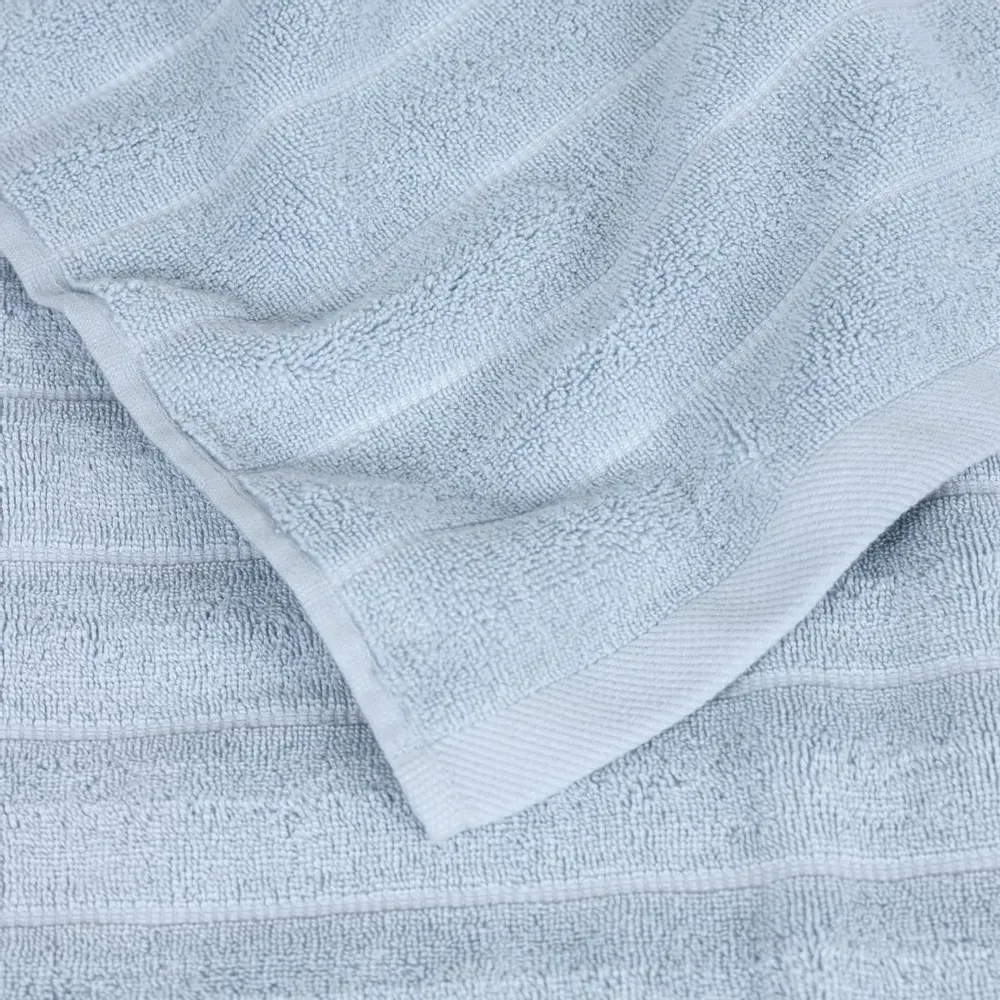 Serviettes de bain - Serviette Varadero 30 x 50 cm, bleue, 650 g/m² - DILIOS