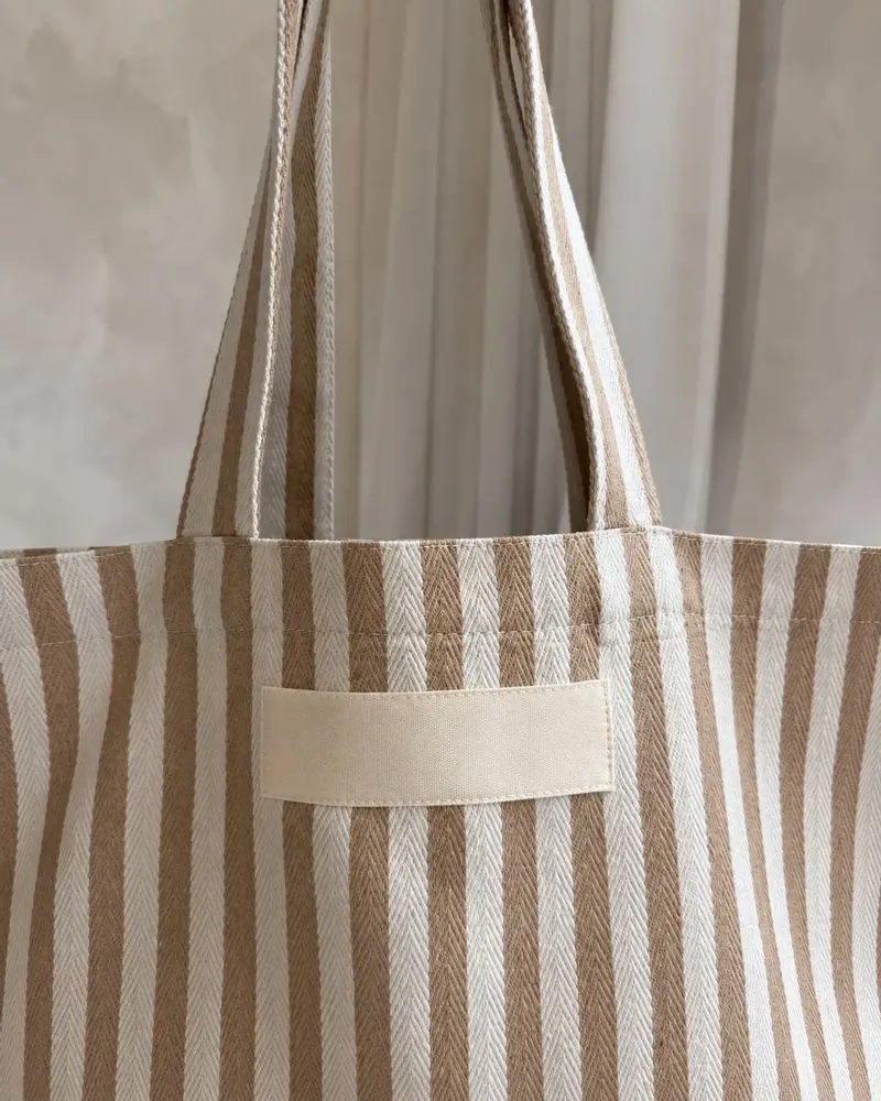 Bags and totes - BIARRITZ Tote Bag – Beige  (43 × 15 × 36 cm) - MOONPACK